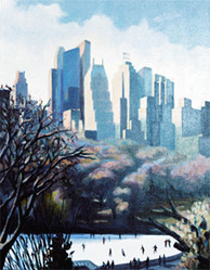 "La patinoire de Central Park" Auf der ARTactif-Website