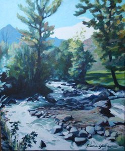 Pyrénées "La rivière" Auf der ARTactif-Website