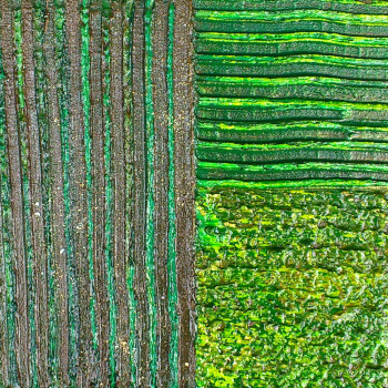 Zeitgenössisches Werk mit dem Titel « Terre de Brocéliande / Part of Brocéliande #1443 », Erstellt von KLARA