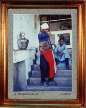 Egypte, le vendeur de cascadé, 1996 Auf der ARTactif-Website