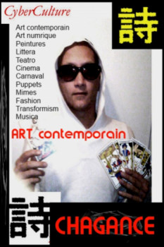 Zeitgenössisches Werk mit dem Titel « 2007 Chagance alias Stefano Franco Bora ART CONTEMPORAIN -Fashion poster teaser », Erstellt von STEFANO FRANCO-BORA (CULTURE CREATION MULTIMEDIA)