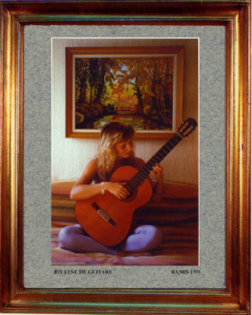 1991 Joueuse de guitare Auf der ARTactif-Website