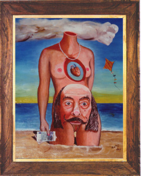 Zeitgenössisches Werk mit dem Titel « Dali 2004 », Erstellt von EMILE RAMIS