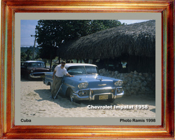 Cuba 1998 Chevrolet Impalat 1958 Auf der ARTactif-Website