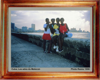 Cuba 1998 Ados du Malecon Auf der ARTactif-Website