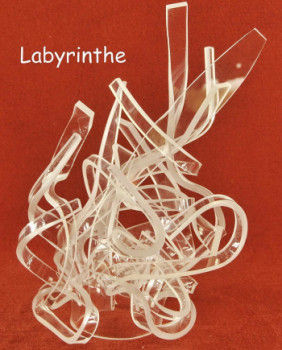 Zeitgenössisches Werk mit dem Titel « Labyrinthe », Erstellt von FRUXYO