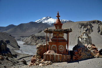 Chorten dans la vallée de la KALI GANDAKI 3 Auf der ARTactif-Website