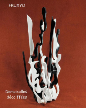 Zeitgenössisches Werk mit dem Titel « demoiselles décoiffées », Erstellt von FRUXYO