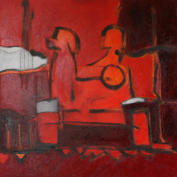 Zeitgenössisches Werk mit dem Titel « On the road again », Erstellt von ALAIN BERTHAUD