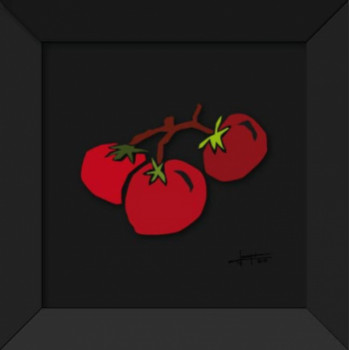 Zeitgenössisches Werk mit dem Titel « Les Tomates », Erstellt von JOAQUIN VIDAL