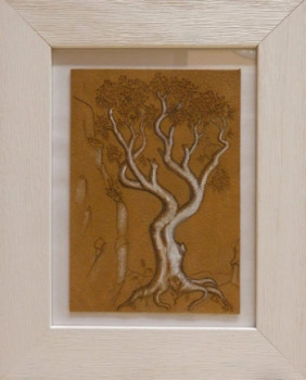 Zeitgenössisches Werk mit dem Titel « arbre et forme », Erstellt von LAURENT SERRE