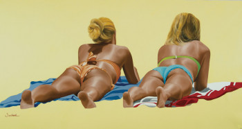 Zeitgenössisches Werk mit dem Titel « Bronzage », Erstellt von RICHARD