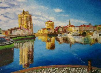 Zeitgenössisches Werk mit dem Titel « La Rochelle », Erstellt von BARYSHPOLETS