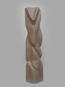 Zeitgenössisches Werk mit dem Titel « Totem », Erstellt von BRIGITTE COMTE