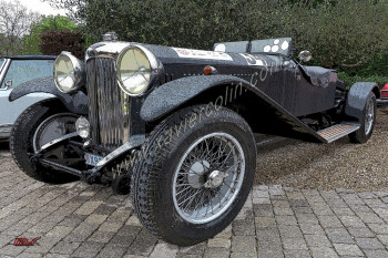 Zeitgenössisches Werk mit dem Titel « voiture ancienne-48-1 », Erstellt von XAVIER COLIN