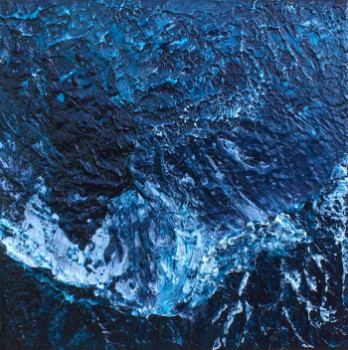 Zeitgenössisches Werk mit dem Titel « Atlantic vagues / Atlantic Waves #15019 », Erstellt von KLARA