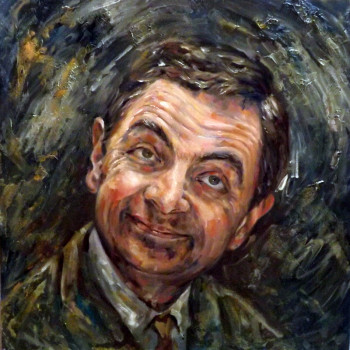 Zeitgenössisches Werk mit dem Titel « Mister Bean », Erstellt von JEANNE BOIVIN