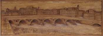 Zeitgenössisches Werk mit dem Titel « Le pont neuf (Toulouse) », Erstellt von SIMON BERNARDINI