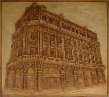 Zeitgenössisches Werk mit dem Titel « Rue de Metz (Toulouse) », Erstellt von SIMON BERNARDINI