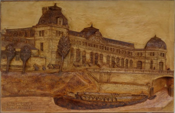 Zeitgenössisches Werk mit dem Titel « Gare Matabiau (Toulouse) », Erstellt von SIMON BERNARDINI