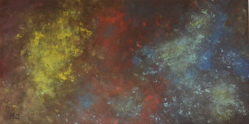 Zeitgenössisches Werk mit dem Titel « dans l'univers », Erstellt von   MARIA  COUTINHO   /  MARIA  C.