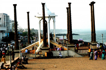 Zeitgenössisches Werk mit dem Titel « 2008 India - Pondicherry », Erstellt von STEFANO FRANCO-BORA (CULTURE CREATION MULTIMEDIA)