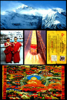 Zeitgenössisches Werk mit dem Titel « 1994 Nepal - Kathmandu & Himalaya », Erstellt von STEFANO FRANCO-BORA (CULTURE CREATION MULTIMEDIA)