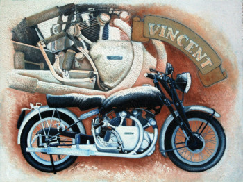 MOTO VINCENT Auf der ARTactif-Website