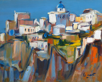 Oia à Santorin Auf der ARTactif-Website