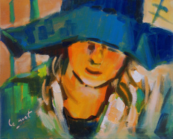 Le chapeau bleu Auf der ARTactif-Website