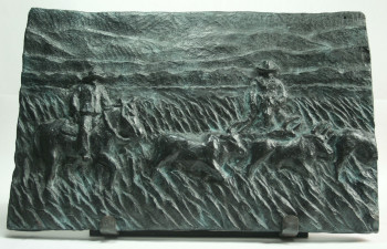 Camargue, bas-relief "les gardians" Auf der ARTactif-Website