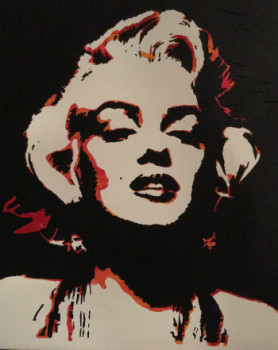 Zeitgenössisches Werk mit dem Titel « Marilyn Monroe », Erstellt von STARD