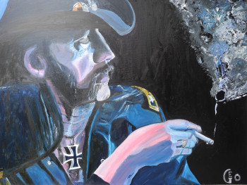 Zeitgenössisches Werk mit dem Titel « Lemmy Lord », Erstellt von GEO