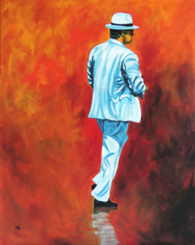 L'homme au panama / The man with the panama hat / L'uomo col panama 01 Auf der ARTactif-Website