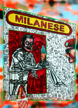 Zeitgenössisches Werk mit dem Titel « Milanese », Erstellt von MAURICIO OLIVERA