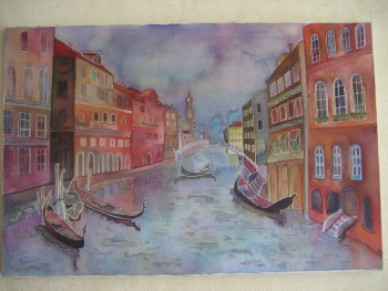 Zeitgenössisches Werk mit dem Titel « "Venice" », Erstellt von EKATERINA