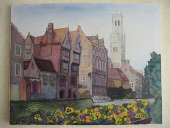 Zeitgenössisches Werk mit dem Titel « "Bruges"  », Erstellt von EKATERINA