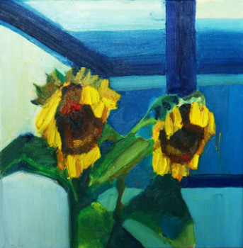 Zeitgenössisches Werk mit dem Titel « Tournesols », Erstellt von KAMILLASLADOWSKA1