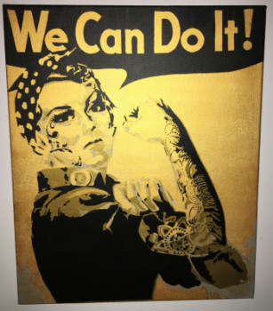 Zeitgenössisches Werk mit dem Titel « We Can Do It !! », Erstellt von STARD