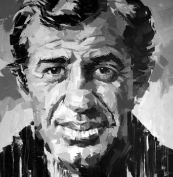 Zeitgenössisches Werk mit dem Titel « Belmondo n°2 », Erstellt von ANNA PRASOLOVA