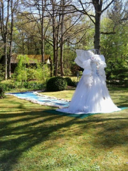 Zeitgenössisches Werk mit dem Titel « Voile de Loire », Erstellt von ANNE DELABY