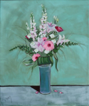 Bouquet de fleurs alla prima Auf der ARTactif-Website