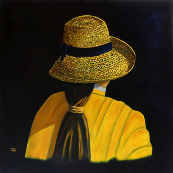 Zeitgenössisches Werk mit dem Titel « Chapeau / Hat / Cappello 30 », Erstellt von JEAN-FRANçOIS ZANETTE