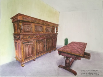 ENSEMBLE  DE MOBILIER STYLE RENAISSANCE  ANGLAISE Auf der ARTactif-Website