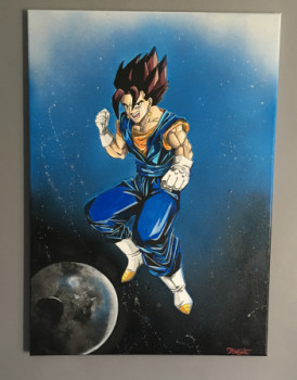 Zeitgenössisches Werk mit dem Titel « Dragon Ball z . », Erstellt von HEROONER78