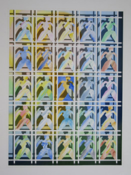 Zeitgenössisches Werk mit dem Titel « Variations gynomorphes », Erstellt von MICHEL CASTANIER