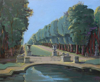 Zeitgenössisches Werk mit dem Titel « Le Parc de Versailles », Erstellt von MAURICE BUFFET