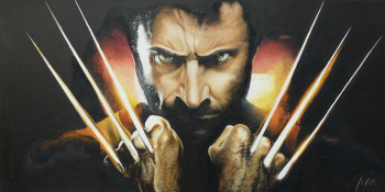 Zeitgenössisches Werk mit dem Titel « Wolverine », Erstellt von ALAIN MAILLOT