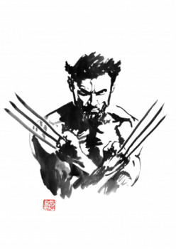 Zeitgenössisches Werk mit dem Titel « wolverine », Erstellt von PECHANE SUMIE