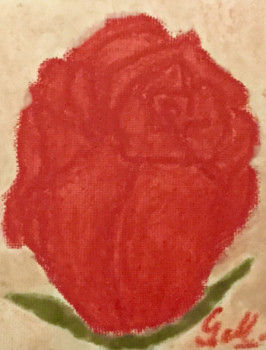 Zeitgenössisches Werk mit dem Titel « "Roses pour la vie " 1 », Erstellt von GRATIELA LIONTE